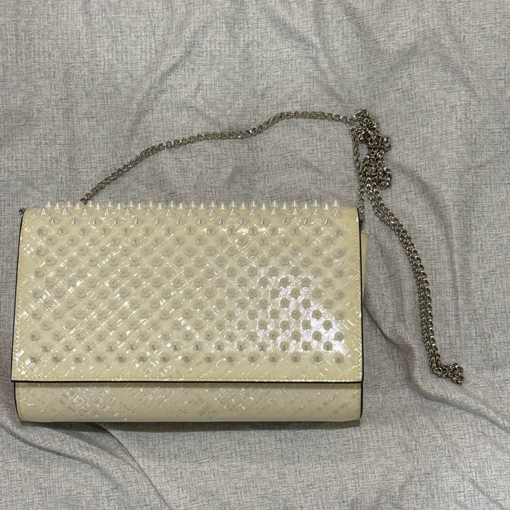 Elegant Christian Louboutin Chain Shoulder Bag